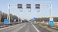 Freier Übergang Bundesautobahn 3 zum Rijksweg 12