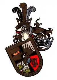 Wappen der Burschenschaft Germania zu Würzburg