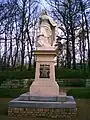 Bad Düben: Kriegerdenkmal 1870/71 mit Germania-Standbild