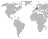 Lage von Deutschland und Barbados