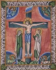 Seite aus dem Gerresheimer Evangeliar