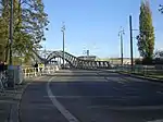 Bösebrücke vom Gesundbrunnen aus betrachtet