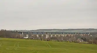 Gesamtansicht des Viadukts aus nordöstlicher Richtung