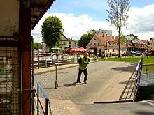 Drehbrücke über den Lötzener Kanal – Giżycko (Polen)