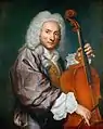 Mann mit Violoncello (Giovanni Battista Cirri), 1745–1750, Kunsthistorisches Museum, Wien