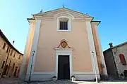 Die Kirche Santa Maria delle Grazie im historischen Ortskern