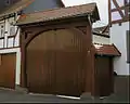 Erneuertes Hoftor Haus Lindenstraße 9