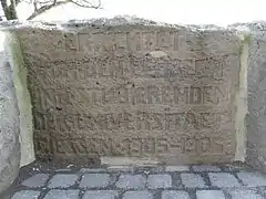 ERRICHTET VON DEN LEHRERNUND STUDIERENDEN DERUNIVERSITÄT GIESSEN1905–1906