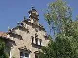 Neorenaissancegiebel der GHS Flonheim