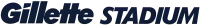 Logo des Gillette Stadium