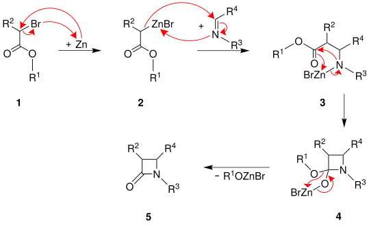 Gilmann-Speeter-Kondensation: Mechanismus