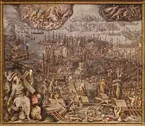 Battaglia di Lepanto von Giorgio Vasari