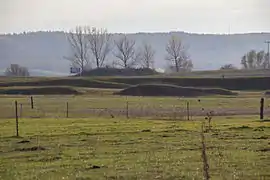 Sicht auf die Sieben Buckel