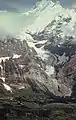 Oberer Grindelwaldgletscher mit Schreckhorn 1963