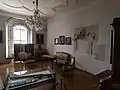 Rokoko-Zimmer (mit spätgotischem Vorhangbogenfenster)