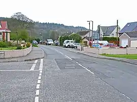Straßenzug in Leswalt