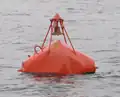 Glockentonne in der Kieler Förde vor Laboe