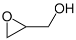 Struktur von Glycidol