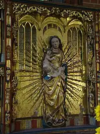 Mittelbild des Altars