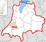 Lage der Gemeinde Gnosjö
