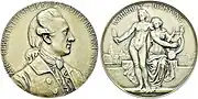 Medaille zu Goetes 150.&nbsp;Geburtstag