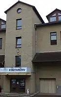Stadtarchiv Göttingen in der Weender Landstraße 69 (2020)