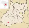 Lage von Aparecida do Rio Doce (Goiás)