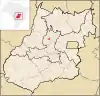 Lage von Ceres in Goiás