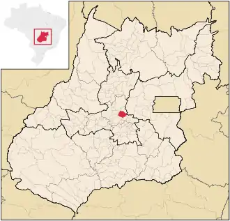 Lage von Petrolina de Goiás