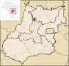 Lage von Tereza de Goiás