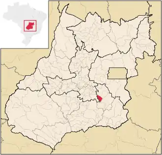 Lage von São Miguel do Passa Quatro