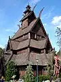 Im norwegischen Pavillon des Vergnügungsparks Epcot in Orlando, Florida, USABaujahr 198228° 22′ 14,22″ N81° 32′ 49,31″ W