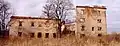 Schlossruine vor der Rekonstruktion (um 2000)