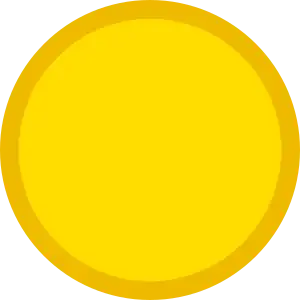 Gold medal icon blank