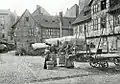 Im Hof der Goldenen Laute um 1900