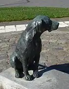 Wachtende hond