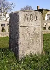 Myriameterstein Gossa (ehemaliger Meilenstein) (Sachsen-Anhalt)