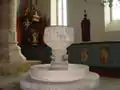 Taufstein des Semi-Byzantios aus dem 12.&nbsp;Jahrhundert