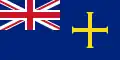 1:2  Seedienstflagge Guernseys (Blue Ensign)