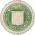 Siegelmarke der von Werthern'schen Forstverwaltung