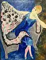 Frau im blauen Kleid (Sigrid Hjertén)