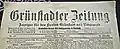 Grünstadter Zeitung, ab 1886
