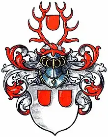 Wappen der Herren von Grüter im Wappenbuch des Westfälischen Adels
