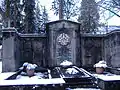Familiengrab auf dem Protestantischen Friedhof in Augsburg