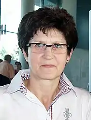 Grażyna Rabsztyn (hier im Jahr 2012) belegte Rang&nbsp;acht – später eroberte sie den&nbsp;Weltrekord