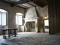 Raum mit Kamin