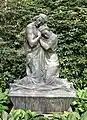 Grab Familie FriedrichsSkulptur von Arthur Bock (1930er Jahre)