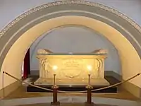 Marmorsarkophag von Marie Gräfin Neipperg.