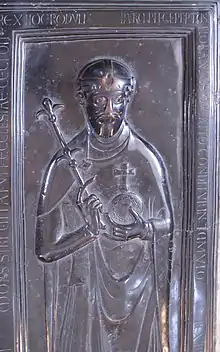 Grabplatte Rudolfs von Rheinfelden (um 1080)