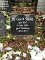 Grabstein in der Familiengrabstätte Cramer